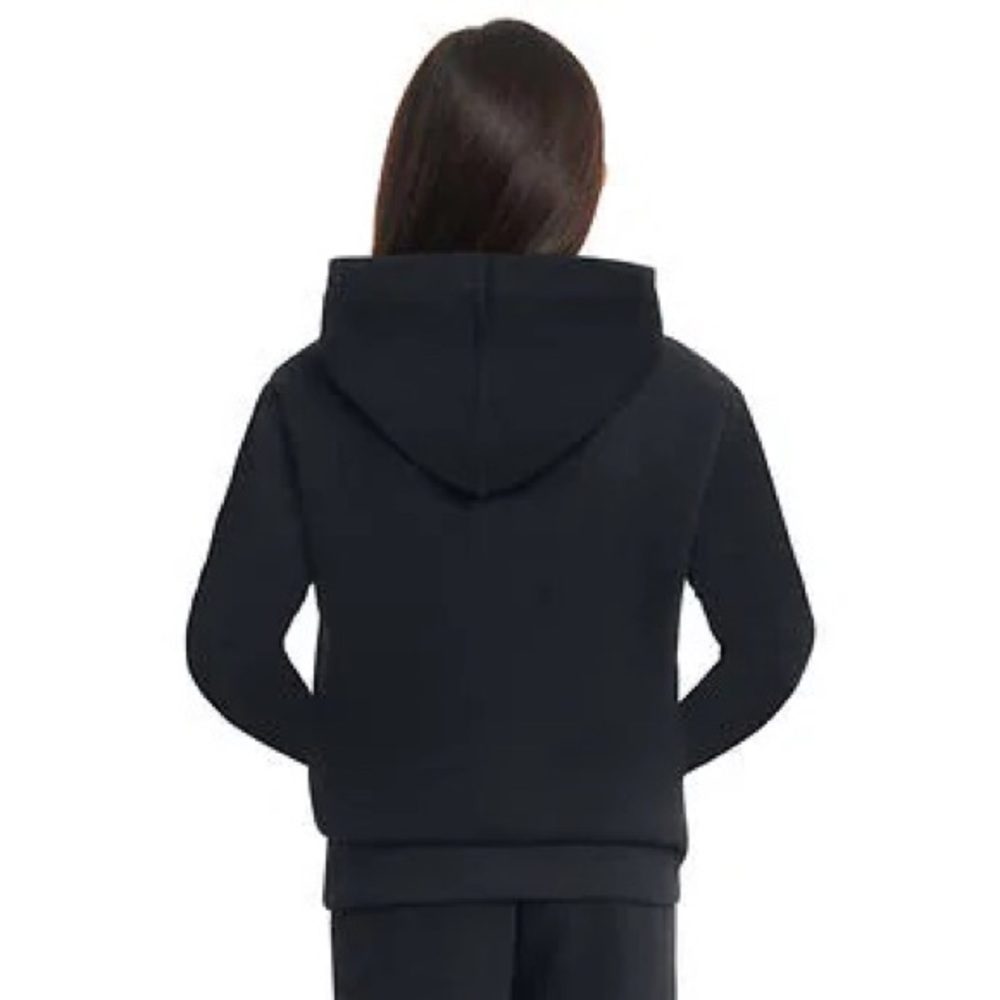 PUMA Unisex Fleece Pullover Hoodie in Black - Picture 5 of 7